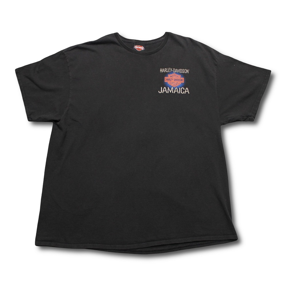 Harley-davidson Jamaica Graphic T-shirt Other‎ Graphic Tee Black 2XL